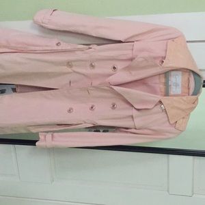 Small Jessica Simpson pink trench coat